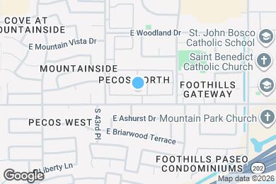 Map image of the property - 4452 E Wildwood Dr