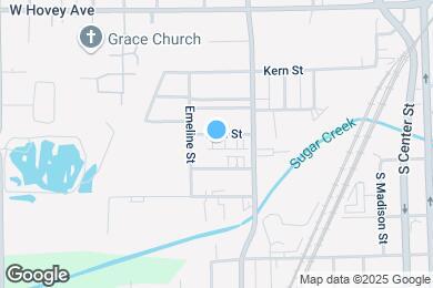Map image of the property - 1211 Wall St