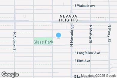 Map image of the property - 818 E Princeton Ave