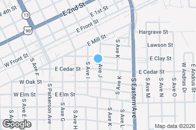 Map image of the property - 416 S Ave J