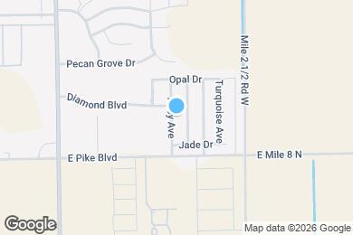 Map image of the property - 1014 Ruby Ave