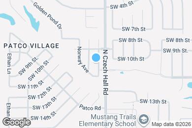 Map image of the property - 1101 Denmark St