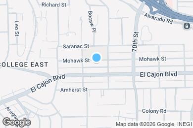 Map image of the property - 6849 Mohawk St