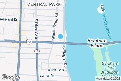Map image of the property - 3915 S Flagler Dr