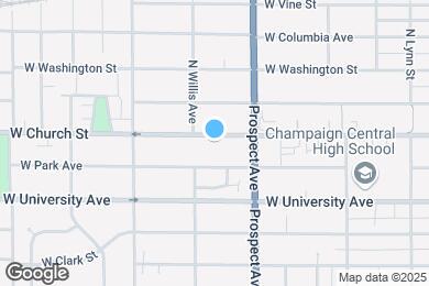 Map image of the property - 913 W Church St