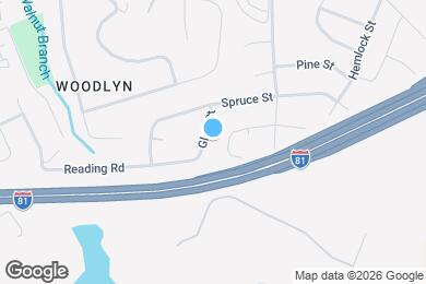 Map image of the property - 1115 Glen Ct