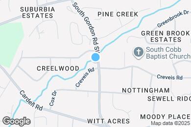 Map image of the property - 1816 Creveis Rd