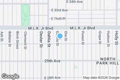 Map image of the property - 3020 Eudora St