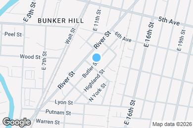 Map image of the property - 97 Butler St