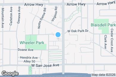 Map image of the property - 418 Vista Dr