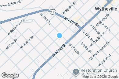 Map image of the property - 965 W Monroe St