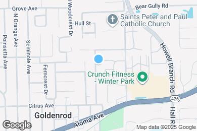 Map image of the property - 5133 Oak Hill Dr