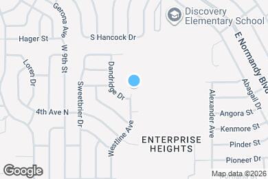 Map image of the property - 927 Westline Ave