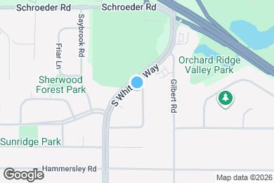 Map image of the property - 1106 Woodland Way