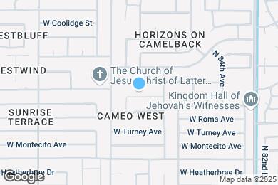 Map image of the property - 8602 W Sells Dr