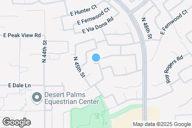 Map image of the property - 28652 N 45th Way