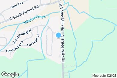Map image of the property - 3191 N Three Mile Rd