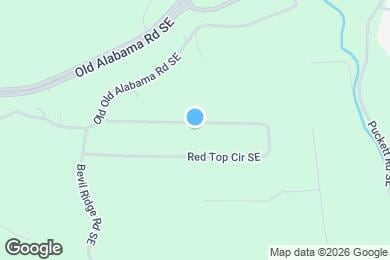Map image of the property - 26 Red Top Cir SE