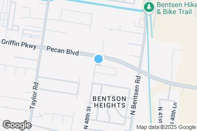 Map image of the property - 4725 Mulberry Ave