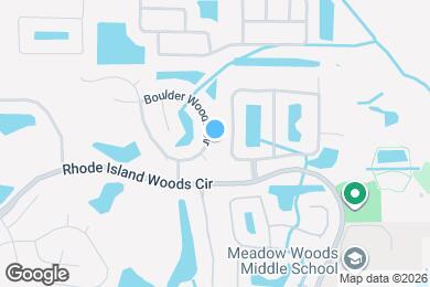 Map image of the property - 13230 Boulder Woods Cir