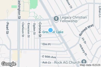 Map image of the property - 1050 Locust Pl