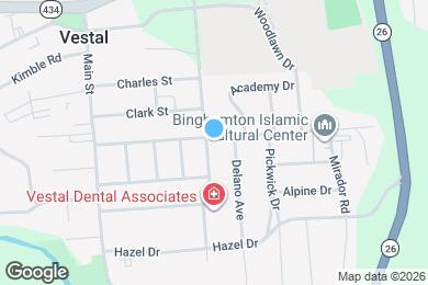 Map image of the property - 401 Clayton Ave