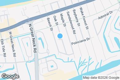 Map image of the property - 2219 Oak St