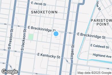 Map image of the property - 714 E Coke Aly