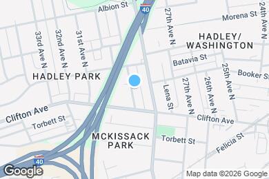 Map image of the property - 716B 29th Ave N