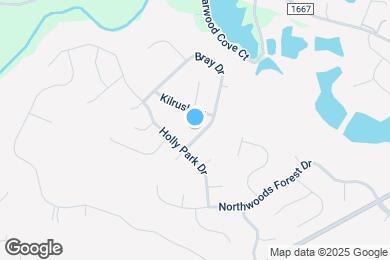 Map image of the property - 1401 Bray Dr