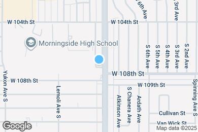 Map image of the property - 10643 Crenshaw Blvd