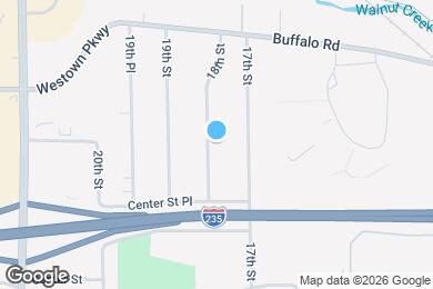 Map image of the property - 1515 18th St