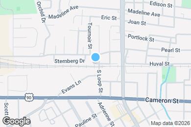 Map image of the property - 714 Huval St