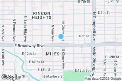 Map image of the property - 55 N Cherry Ave