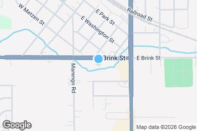 Map image of the property - 116 W Brink St