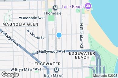 Map image of the property - 5736 N Winthrop Ave