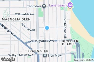 Map image of the property - 5740 N Winthrop Ave