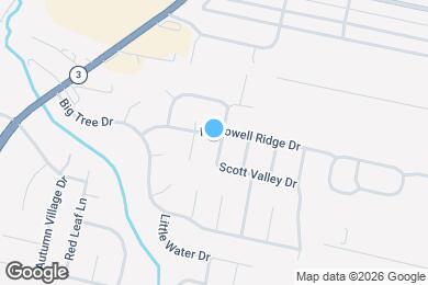 Map image of the property - 1399 Meeks Meadow Dr