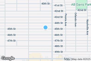 Map image of the property - 4411 45th St