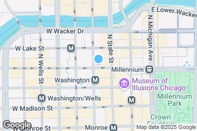 Map image of the property - 38 W Randolph St