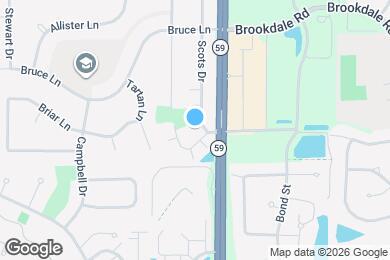 Map image of the property - 5S530 Scots Dr