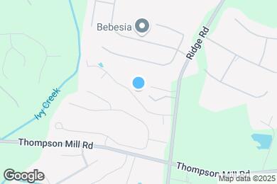Map image of the property - 3875 Portico Run Dr NE