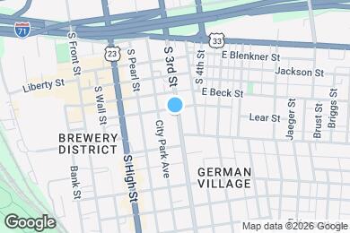 Map image of the property - 611 S 3rd St