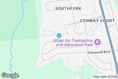 Map image of the property - 1668 Aaronwood Dr