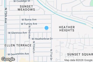 Map image of the property - 7132 W Glenrosa Ave