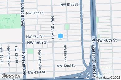 Map image of the property - 901 NW 46th St