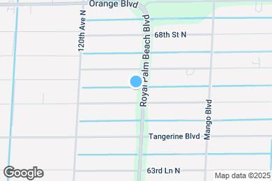 Map image of the property - 6669 Royal Palm Beach Blvd