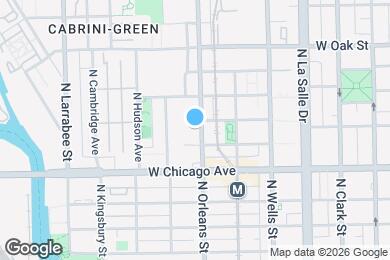 Map image of the property - 840 N Orleans St