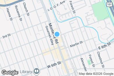 Map image of the property - 7598 Monterey Rd