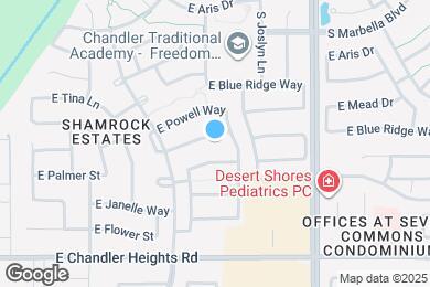 Map image of the property - 3009 E Lynx Way